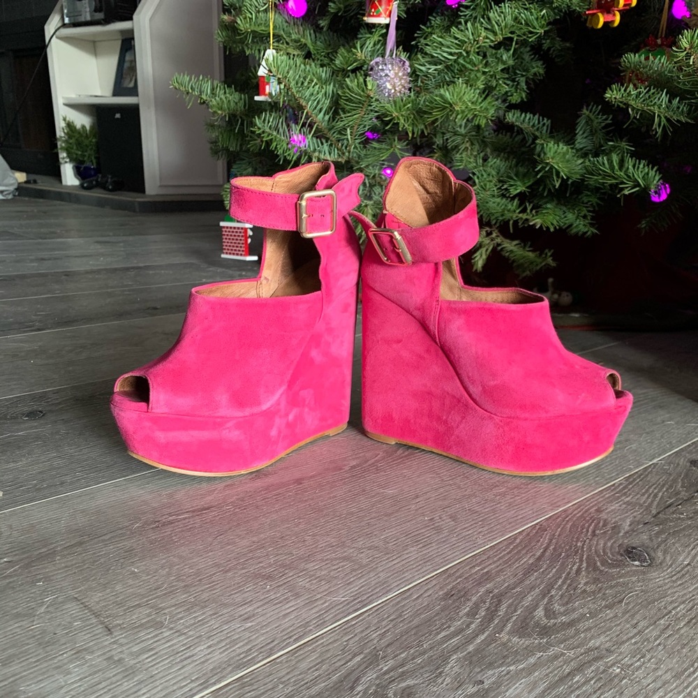Top Shop - Pink Wedges size 38